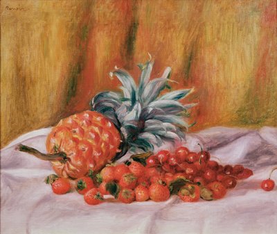 Strawberries and Pineapple, c.1895 by Pierre Auguste Renoir
